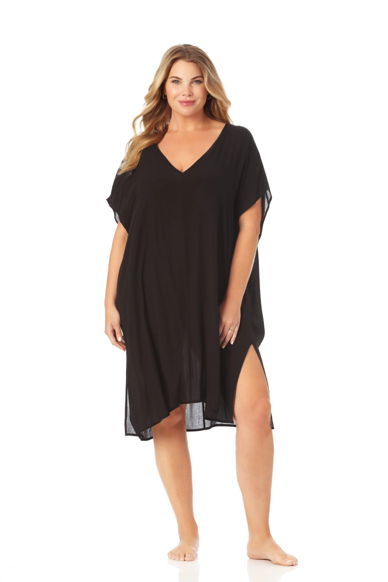Women's Plus Size Live In Color Easy Tunic Swimsuit Cover Up(Womens Plus Size Live In Color Easy Tunic Swimsuit Cover Up) 1 Women's Plus Size Live In Color Easy Tunic Swimsuit Cover Up(Womens Plus Size Live In Color Easy Tunic Swimsuit Cover Up)