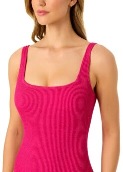 Women's Live In Color Textured Classic Square Neck One Piece Swimsuit(Womens Live In Color Textured Classic Square Neck One Piece Swimsuit 2) 10 Women's Live In Color Textured Classic Square Neck One Piece Swimsuit(Womens Live In Color Textured Classic Square Neck One Piece Swimsuit 2) -Anne Cole Store 25MO10001 FANPK 034