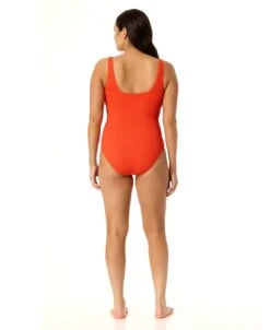 Women's Live In Color Textured Classic Square Neck One Piece Swimsuit(Womens Live In Color Textured Classic Square Neck One Piece Swimsuit 1) -Anne Cole Store 25MO10001 PRFLM 1079 2e954a4e c061 4269 8530 a438cd6bbd9d