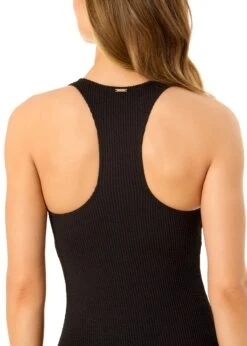 Women's Live In Color Textured Scoop Neck Front Racerback One Piece Swimsuit(Womens Live In Color Textured Scoop Neck Front Racerback One Piece Swimsuit) 9 Women's Live In Color Textured Scoop Neck Front Racerback One Piece Swimsuit(Womens Live In Color Textured Scoop Neck Front Racerback One Piece Swimsuit) -Anne Cole Store 25MO10101 BLK 753