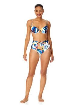 Women's Riviera Floral Shirred Underwire Bikini Swim Top(Womens Riviera Floral Shirred Underwire Bikini Swim Top) -Anne Cole Store 25MT14515 MULT 25MB38815 MULT 303
