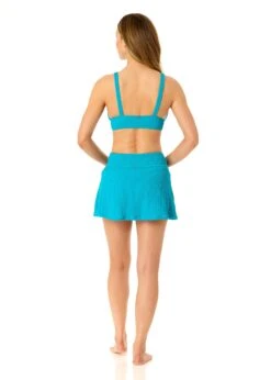 Women's Live In Color Textured Shirred Soft Band Bralette Bikini Swim Top(Womens Live In Color Textured Shirred Soft Band Bralette Bikini Swim Top 3) -Anne Cole Store 25MT15001 FWTRQ 25MB39301 FWTRQ 2151