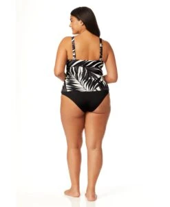 Women's Plus Palm Chic Drape Front Underwire Swim Top(Womens Plus Palm Chic Drape Front Underwire Swim Top) -Anne Cole Store 25PT26545 BKWH MYPB36001 BLK 976 b1fb6612 9035 43c7 aaf3 2bb8ebb4cbfa