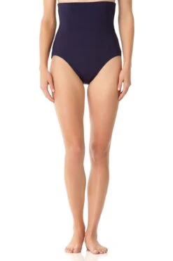 Anne Cole - Tummy Control Swim Bottom(Anne Cole Tummy Control Swim Bottom 1) -Anne Cole Store AnneCole Resort Tummy Control Swim Bottom MYMB36401NVY F jpg