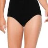 Anne Cole - Tummy Control Swim Bottom(Anne Cole Tummy Control Swim Bottom 1) -Anne Cole Store AnneCole Resort Tummy Control Swim Bottom MYMB36401 BLK A FRONTBOTTOM jpg
