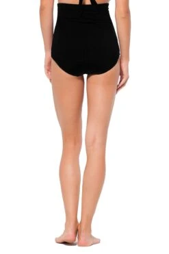 Anne Cole - Tummy Control Swim Bottom(Anne Cole Tummy Control Swim Bottom 1) -Anne Cole Store AnneCole Resort Tummy Control Swim Bottom MYMB36401 BLK B jpg