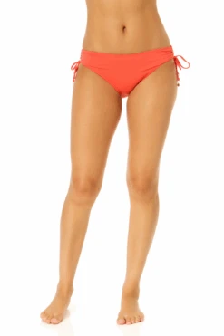 Women's Live In Color Side Tie Swim Bottom(Womens Live In Color Side Tie Swim Bottom) -Anne Cole Store MYMB30001 CRKS 3009 5