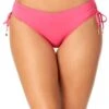Women's Live In Color Side Tie Swim Bottom(Womens Live In Color Side Tie Swim Bottom 8) -Anne Cole Store MYMB30001 PKGL 2561 Front