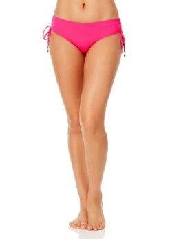 Women's Live In Color Side Tie Swim Bottom(Womens Live In Color Side Tie Swim Bottom 6) -Anne Cole Store MYMB30001 PPCH 582