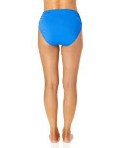 Women's Live In Color Convertible High Waist Shirred Swim Bottom(Womens Live In Color Convertible High Waist Shirred Swim Bottom 22) -Anne Cole Store MYMB36001 ABLU 746 c2690887 9584 45ba a402 29399b58e671