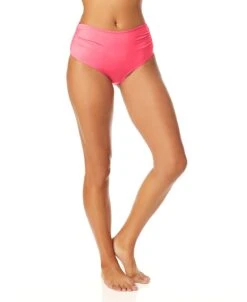 Women's Live In Color Convertible High Waist Shirred Swim Bottom(Womens Live In Color Convertible High Waist Shirred Swim Bottom 20) -Anne Cole Store MYMB36001 FLMG 090 cda2bbdd 0a44 4100 a169 4a06e6f2e2b6