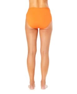 Women's Live In Color Convertible High Waist Shirred Swim Bottom(Womens Live In Color Convertible High Waist Shirred Swim Bottom 12) -Anne Cole Store MYMB36001 PEAC 460