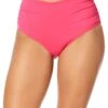 Women's Live In Color Convertible High Waist Shirred Swim Bottom(Womens Live In Color Convertible High Waist Shirred Swim Bottom 13) -Anne Cole Store MYMB36001 PKGL 2505 FRONT