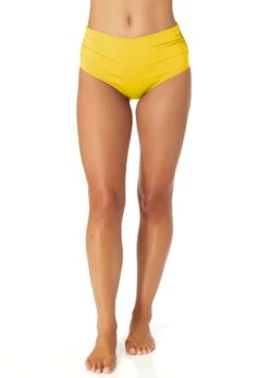 Women's Live In Color Convertible High Waist Shirred Swim Bottom(Womens Live In Color Convertible High Waist Shirred Swim Bottom 17) -Anne Cole Store MYMB36001 SNSH 345 b6f08bfb 8d29 44c9 9e5a ac5505af934b