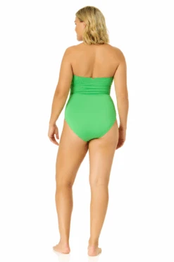 Women's Live In Color Twist Front Shirred One Piece Swimsuit(Womens Live In Color Twist Front Shirred One Piece Swimsuit 7) -Anne Cole Store MYMO00501 APP 790 6