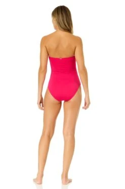 Women's Live In Color Twist Front Shirred One Piece Swimsuit(Womens Live In Color Twist Front Shirred One Piece Swimsuit 2) 11 Women's Live In Color Twist Front Shirred One Piece Swimsuit(Womens Live In Color Twist Front Shirred One Piece Swimsuit 2) -Anne Cole Store MYMO00501 MAGE 2319