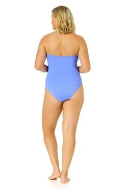 Women's Live In Color Twist Front Shirred One Piece Swimsuit(Womens Live In Color Twist Front Shirred One Piece Swimsuit 3) -Anne Cole Store MYMO00501 PERI L10 2845