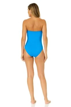 Women's Live In Color Twist Front Shirred One Piece Swimsuit(Womens Live In Color Twist Front Shirred One Piece Swimsuit 1) -Anne Cole Store MYMO00501 SESA 1433