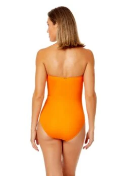 Women's Live In Color Twist Front Shirred One Piece Swimsuit(Womens Live In Color Twist Front Shirred One Piece Swimsuit 11) 8 Women's Live In Color Twist Front Shirred One Piece Swimsuit(Womens Live In Color Twist Front Shirred One Piece Swimsuit 11) -Anne Cole Store MYMO00501 TURM 1568 BACK