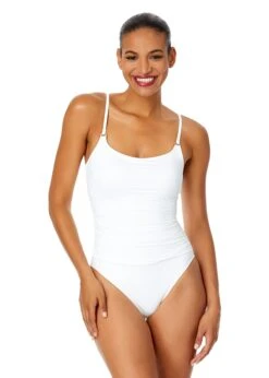 Women's Live In Color Shirred Lingerie Maillot One Piece(Anne Cole Shirred Lingerie Maillot One Piece 1)