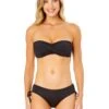Anne Cole - Twist Bandeau Bikini Top(Anne Cole Twist Bandeau Bikini Top 1) 10 Anne Cole - Twist Bandeau Bikini Top(Anne Cole Twist Bandeau Bikini Top 1) -Anne Cole Store MYMT10101 BLK MYMB30001 BLK 900 FRONT