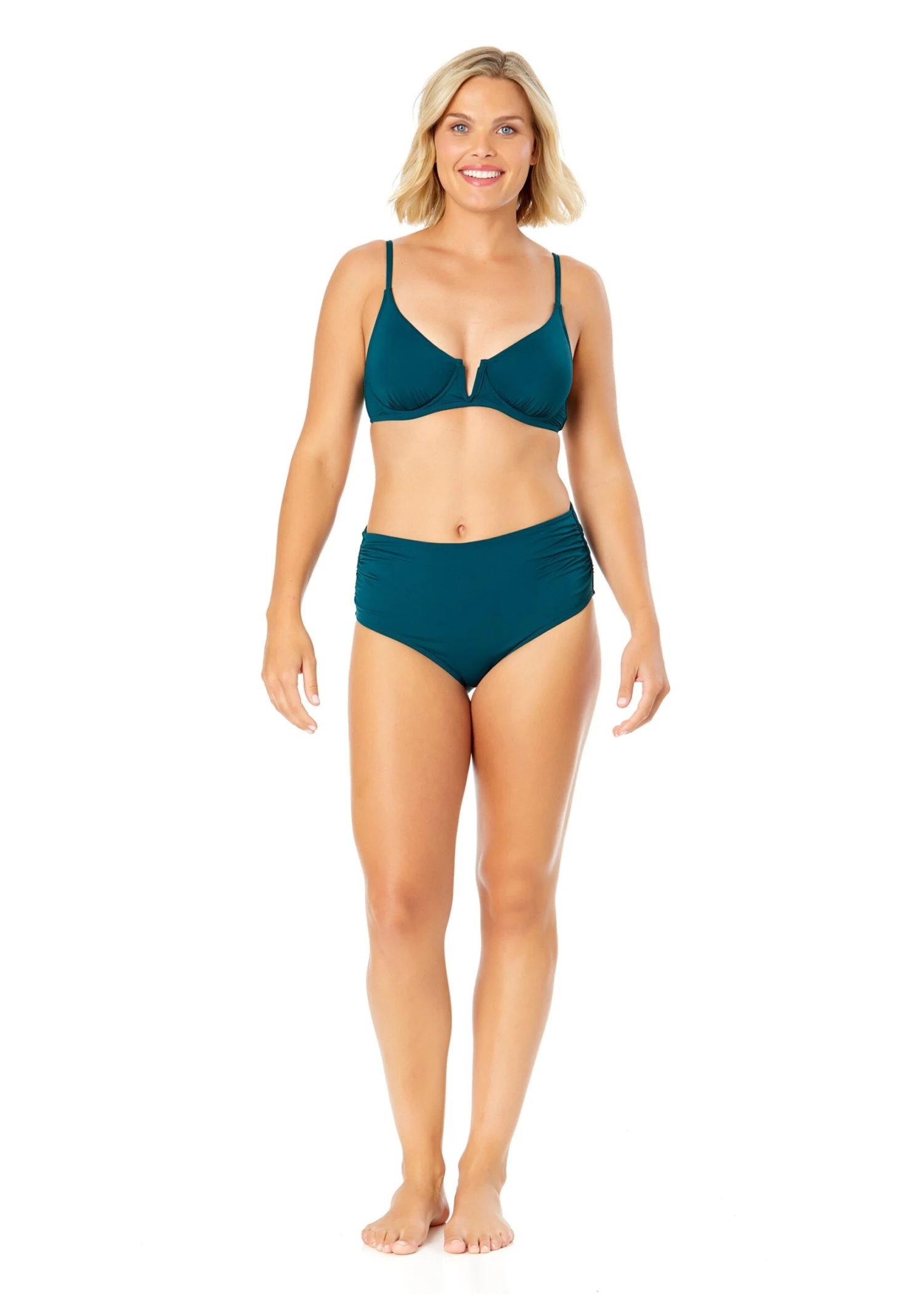 Women's Live In Color V Wire Underwire Bikini Top(Womens Live In Color V Wire Underwire Bikini Top 4) 3 Women's Live In Color V Wire Underwire Bikini Top(Womens Live In Color V Wire Underwire Bikini Top 4) - Image 3