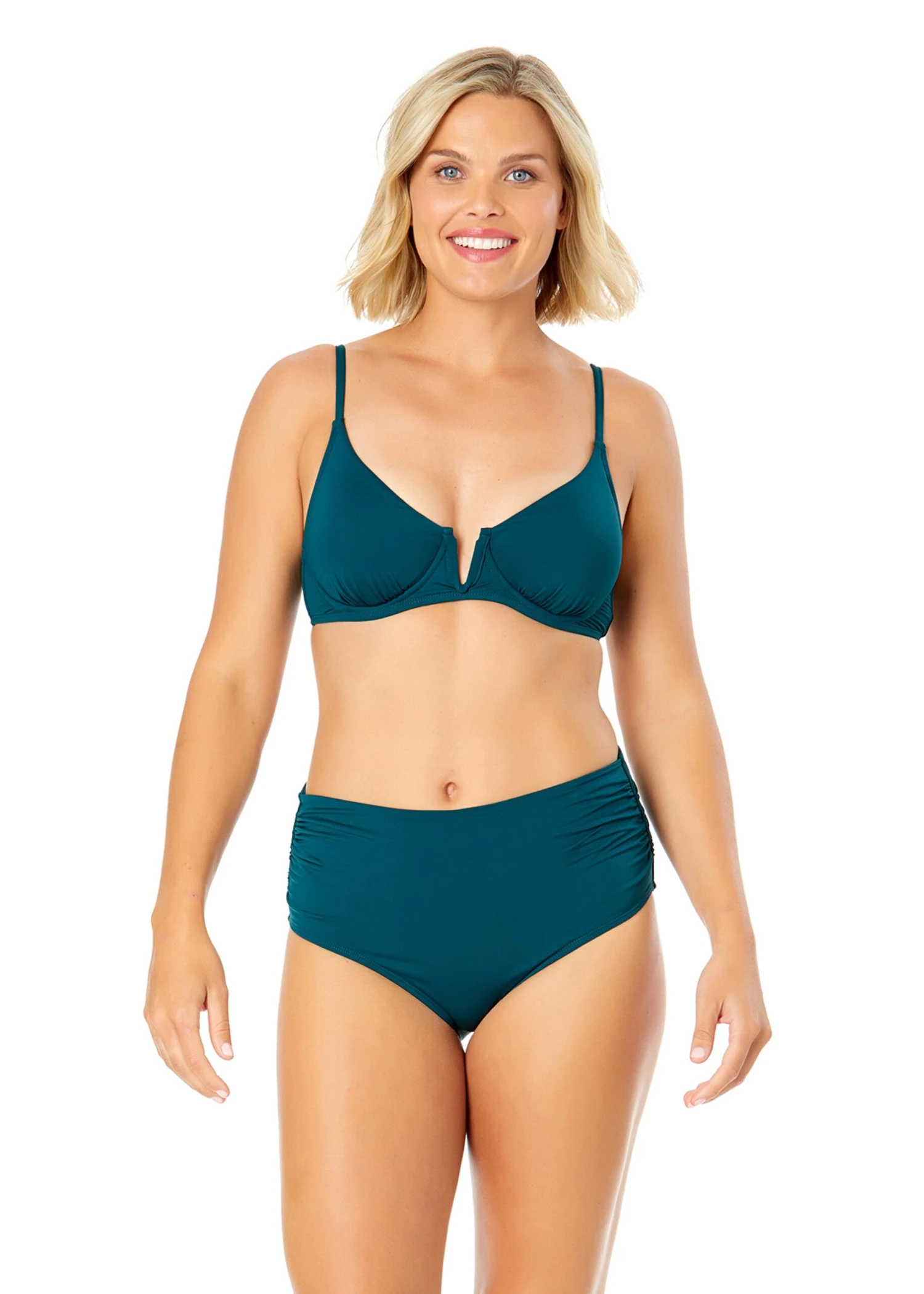 Women's Live In Color V Wire Underwire Bikini Top(Womens Live In Color V Wire Underwire Bikini Top 4) 1 Women's Live In Color V Wire Underwire Bikini Top(Womens Live In Color V Wire Underwire Bikini Top 4)