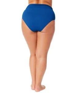 Women's Plus Live In Color High Waisted Shirred Bottom(Womens Plus Live In Color High Waisted Shirred Bottom) -Anne Cole Store MYPB36001 SLB 1573 c7f0aa2c af46 4f75 b459 866e4bccdcf8